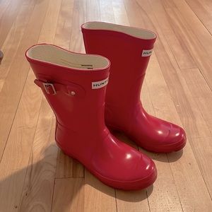 Hunter gloss short boot